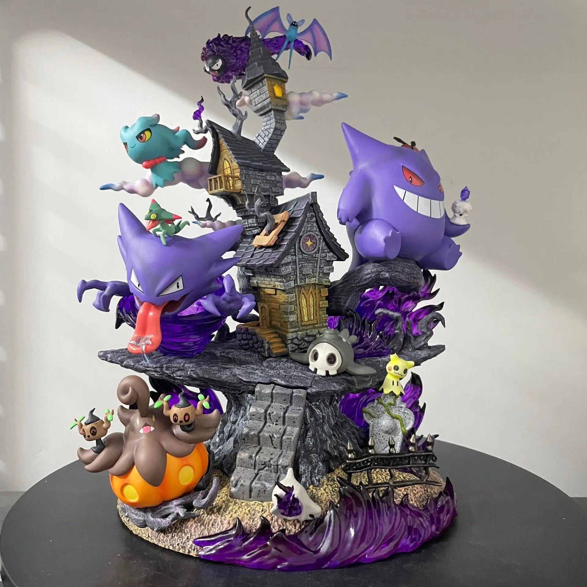 31cm New Pokemon Gengar Anime Figure Peripheral PVC Model Desktop Decoration Cute Ornaments Birthday Kids Birthday Gifts Toys