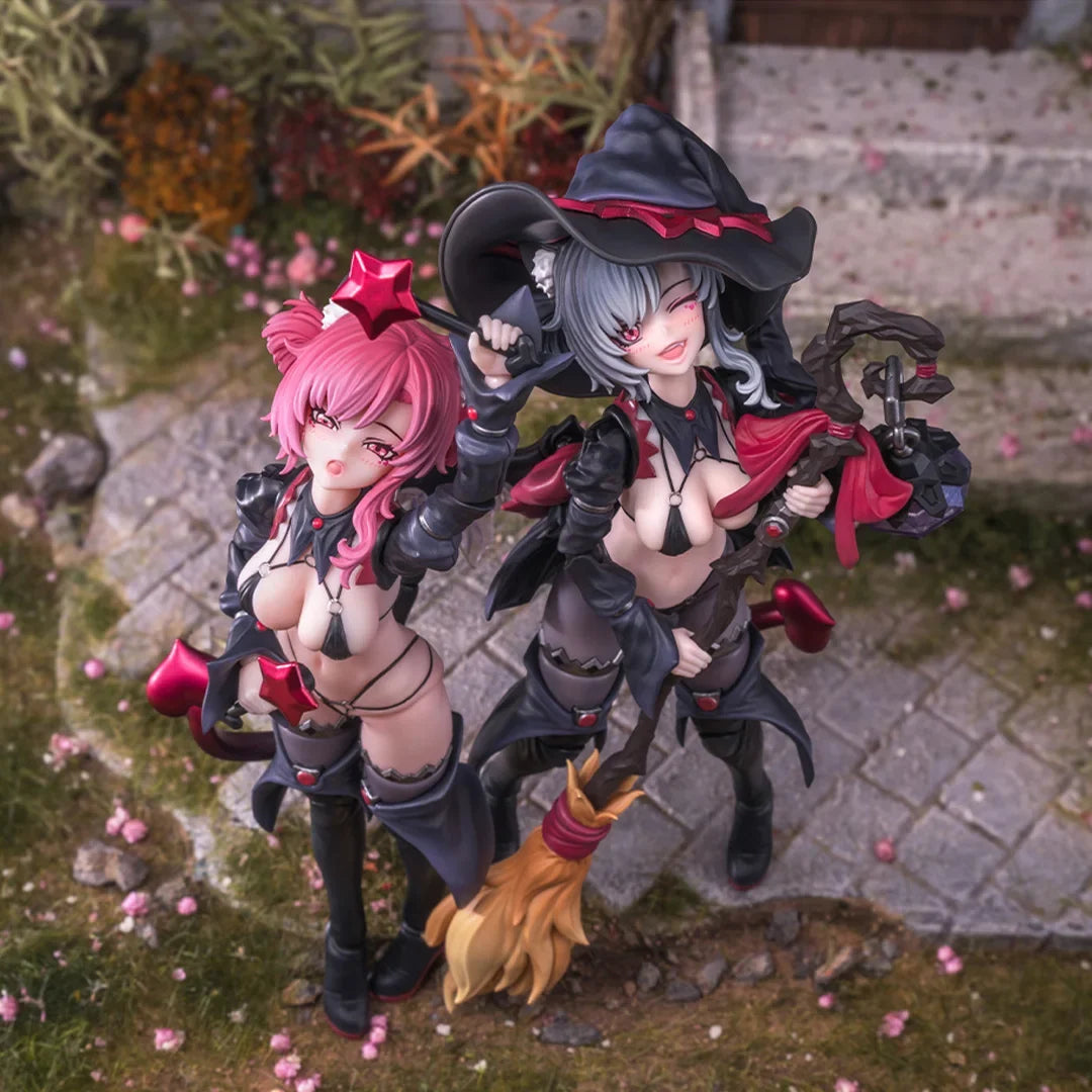 In Stock New Original Dimensional Concrete Machine Girl Intern Witch Xingchuan Cat 1/12 Can Be Done By Hand Toy Collection Gift