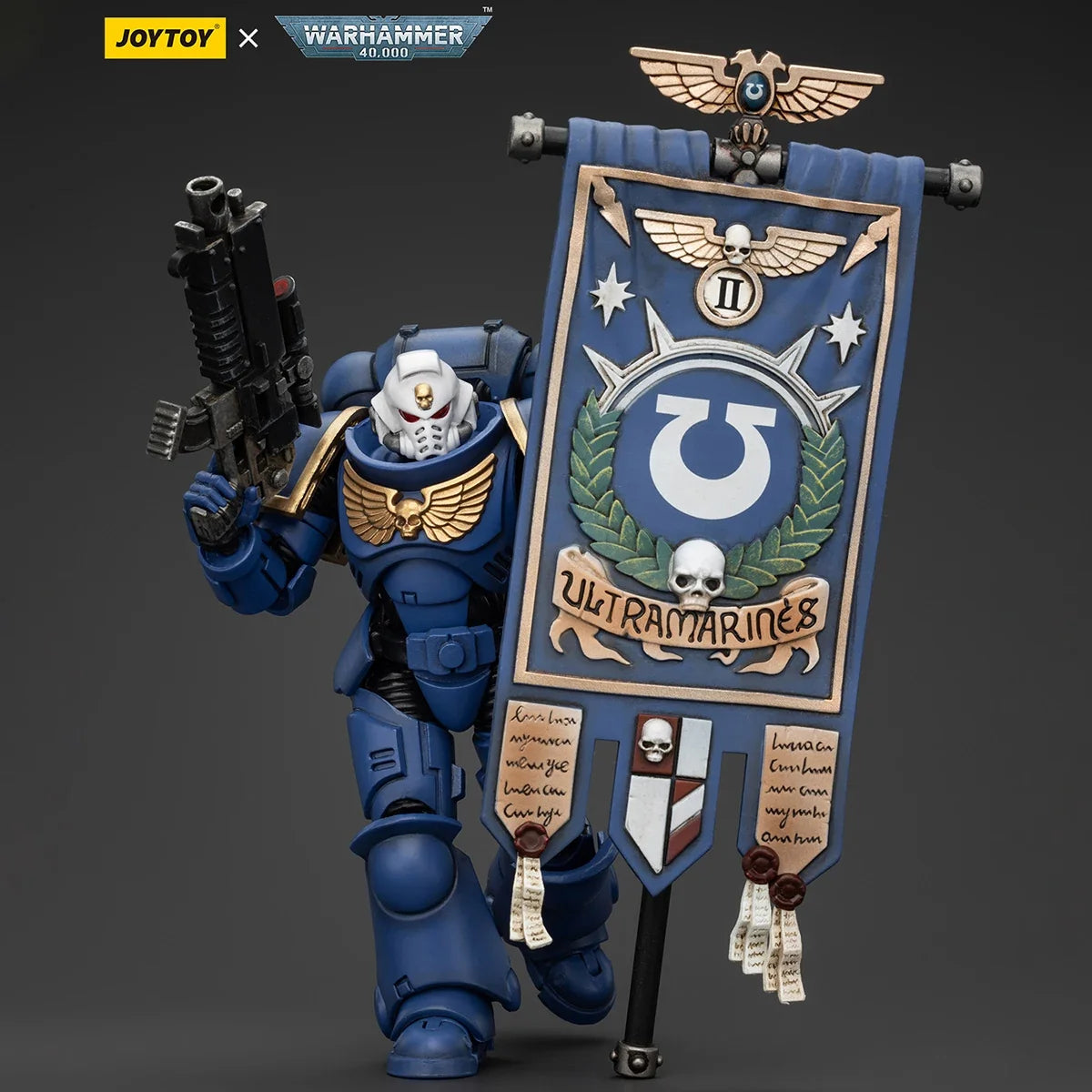 HiPlay JOYTOY 1/18 Warhammer 40,000 Ultramarines Heroes of the Chapter Primaris Ancient Posca JT2498 Reissue Action Figures