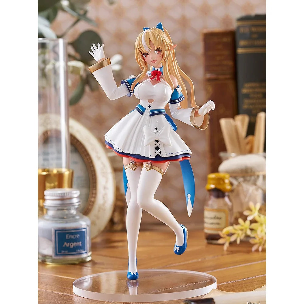 GSC Original POP UP PARADE hololive Shiranui Flare Anime Actionfigur Spielzeug für Jungen Mädchen Kinder Geburtstagsgeschenke Modell