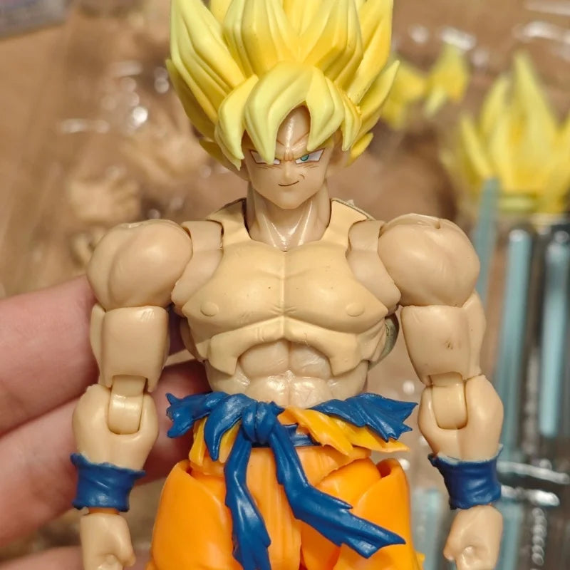 In Stock Anime Shf Dragon Ball Z Son Goku Legendary Action Figure Pvc Movable Collection Anime Super Kakarotto Figurine Models