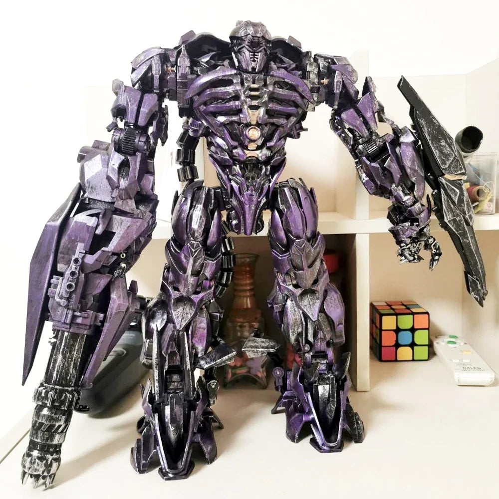 Oversize Toys Deformation Action Figure Zeus Magic Shockwave ZS01 Transformation Robot With BOX