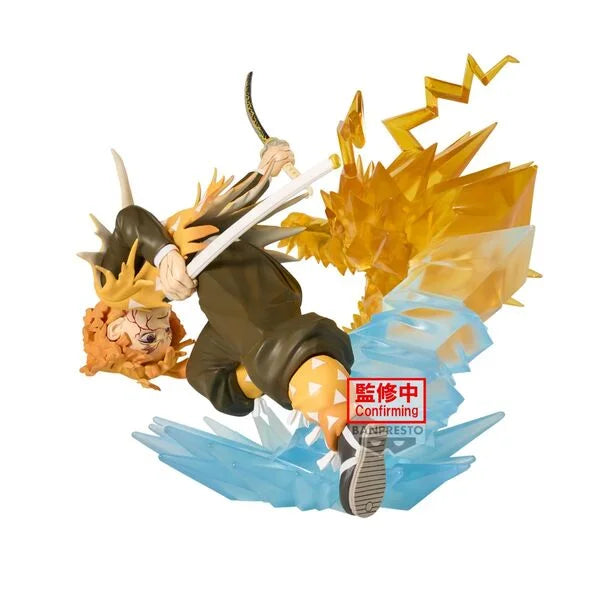 Banpresto Demon Slayer: Kimetsu no Yaiba Anime Kaigaku  & Agatsuma Zenitsu Vibration Stars Action Figure Dress Original Figurine