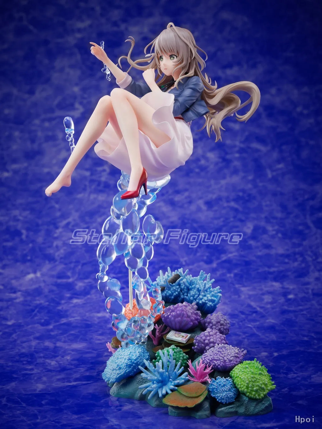 【SF】In Stock F:NEX Shirasa's Aquarium Miyazawa Fuuka Misakino Kukuru 1/7 Scale Figures Model Collection Gift