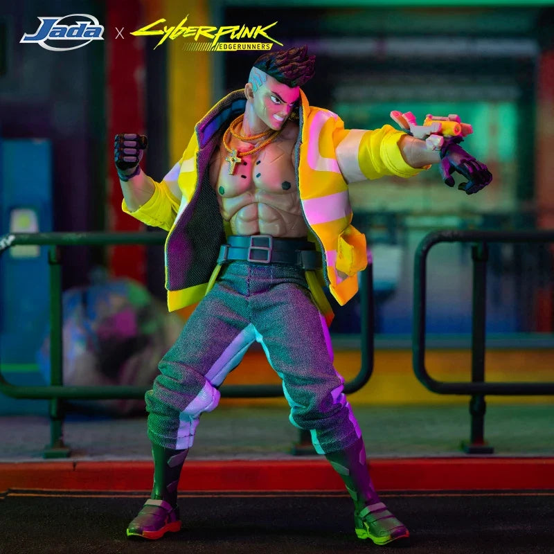 In Stock Originate Jada Toys Cyberpun: Edgerunners David Martinez Lucyna Kushinada Movable Model Anime Figures Toys Collect