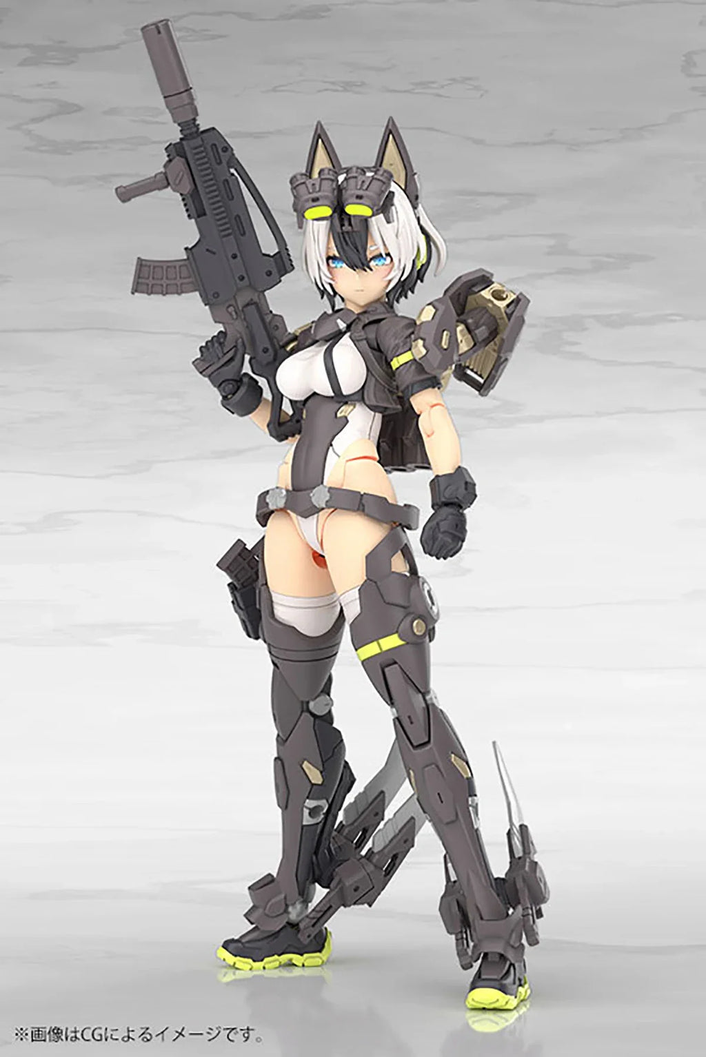 Original Genuine Kotobukiya Model Kits Megami Device (35) Yggdrasis Garm Ripper Original Character Action Assembly Mecha Girl