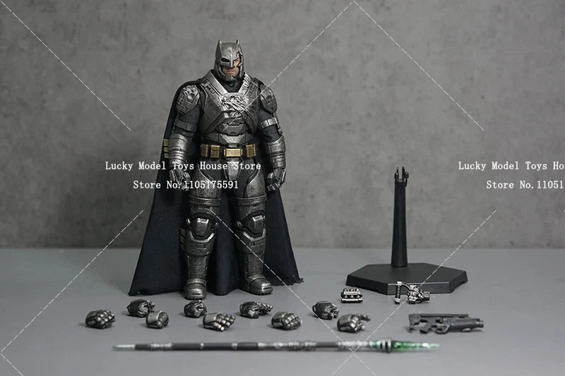 Manipple Studio M074 1/12 Heavy Armored Bat Mask Dark Hero Actionfigur Super Flexible 6 Zoll Männliche Soldat Modell Geschenke