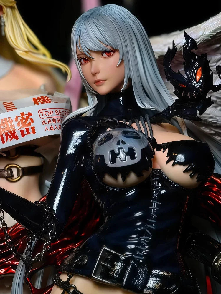 48cm Lady Devimon Digimon Anime Gk Figure Painted Collectible Statue Desk Setup Pc Case Ornament Gift For Anime Fans