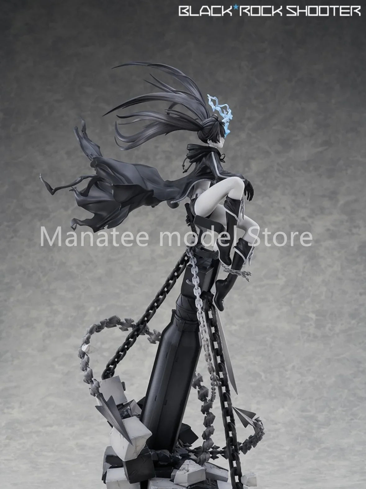 100% Original Black Rock Shooter PVC Action Figure Anime Model Toys Figure Collection Doll Gift