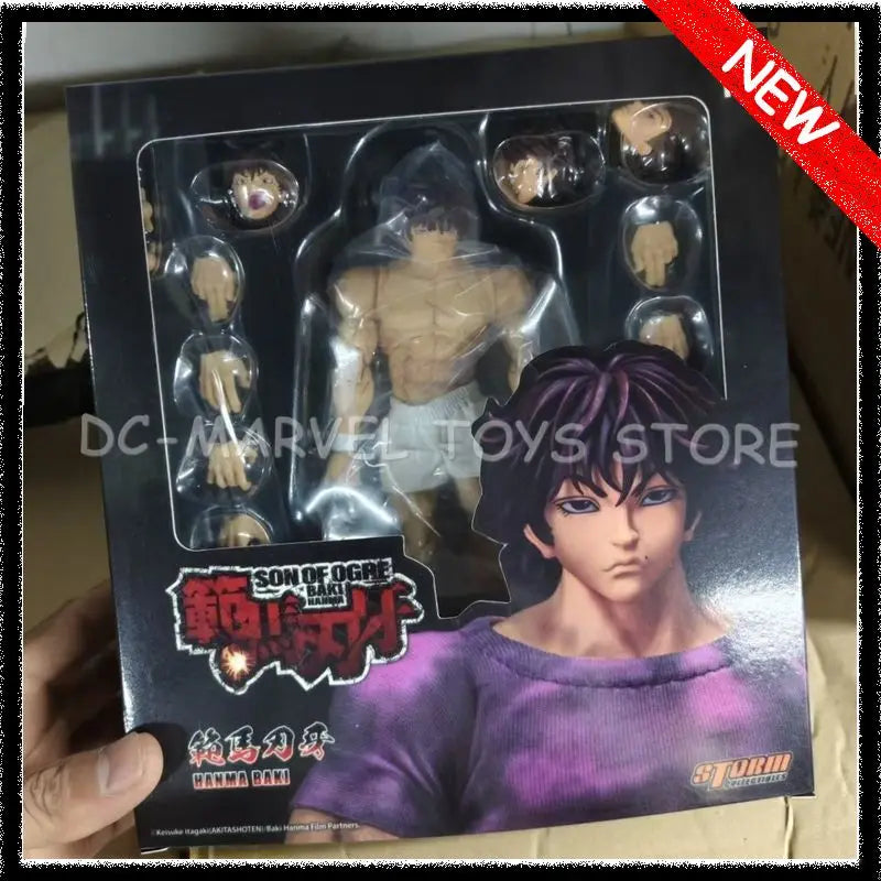 Auf Lager 1/12 Ko Storm Toys Demon Back Baki Hanma Anime Actionfigur Figuren Kibk05 Sammlerstücke Geschenke Spielzeug