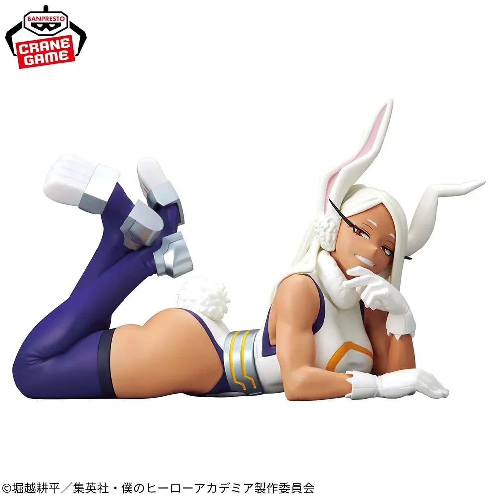 Mirko Banpresto BANDAI  My hero academic shining glass mirko Toy Genuine Figure Model Anime Boxed