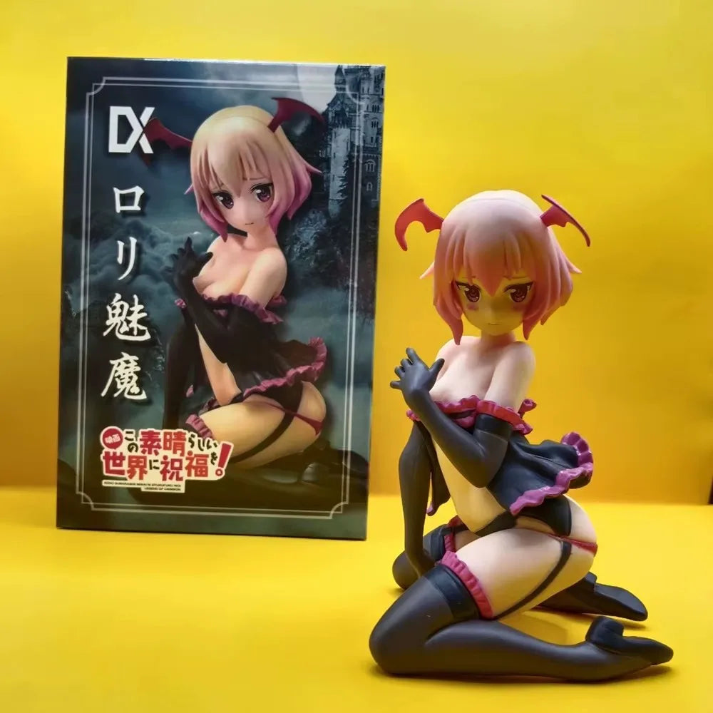 Phat Loli Succubus Eiga Kono Subarashii Sekai Ni Shukufuku O! Kurenai Densetsu 12cm Figure Model Action Toys