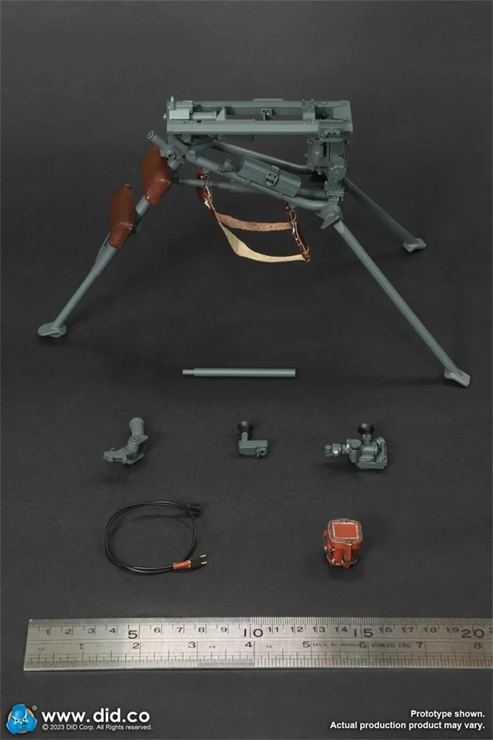 1/6 DID 3R MG42 E60073G Grüner Farbmodell Spielzeugwaffe Unterstützung PVC Material für 12" Actionfigur Szene Komponente Nicht die MG42