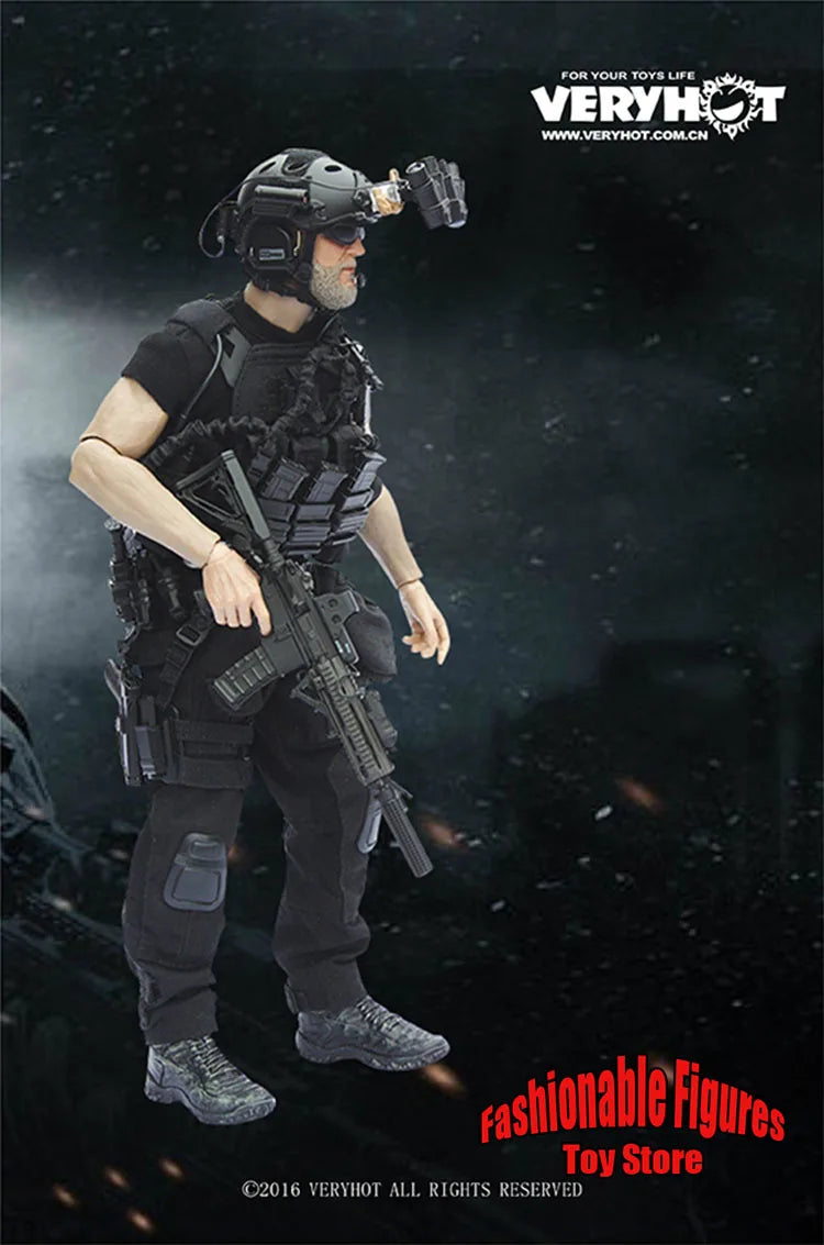 VH1048 1/6 Scale Men Figure Combat Uniform US Seal Special Forces Night Operations Clothes Set For 12" Soldier Action Figure