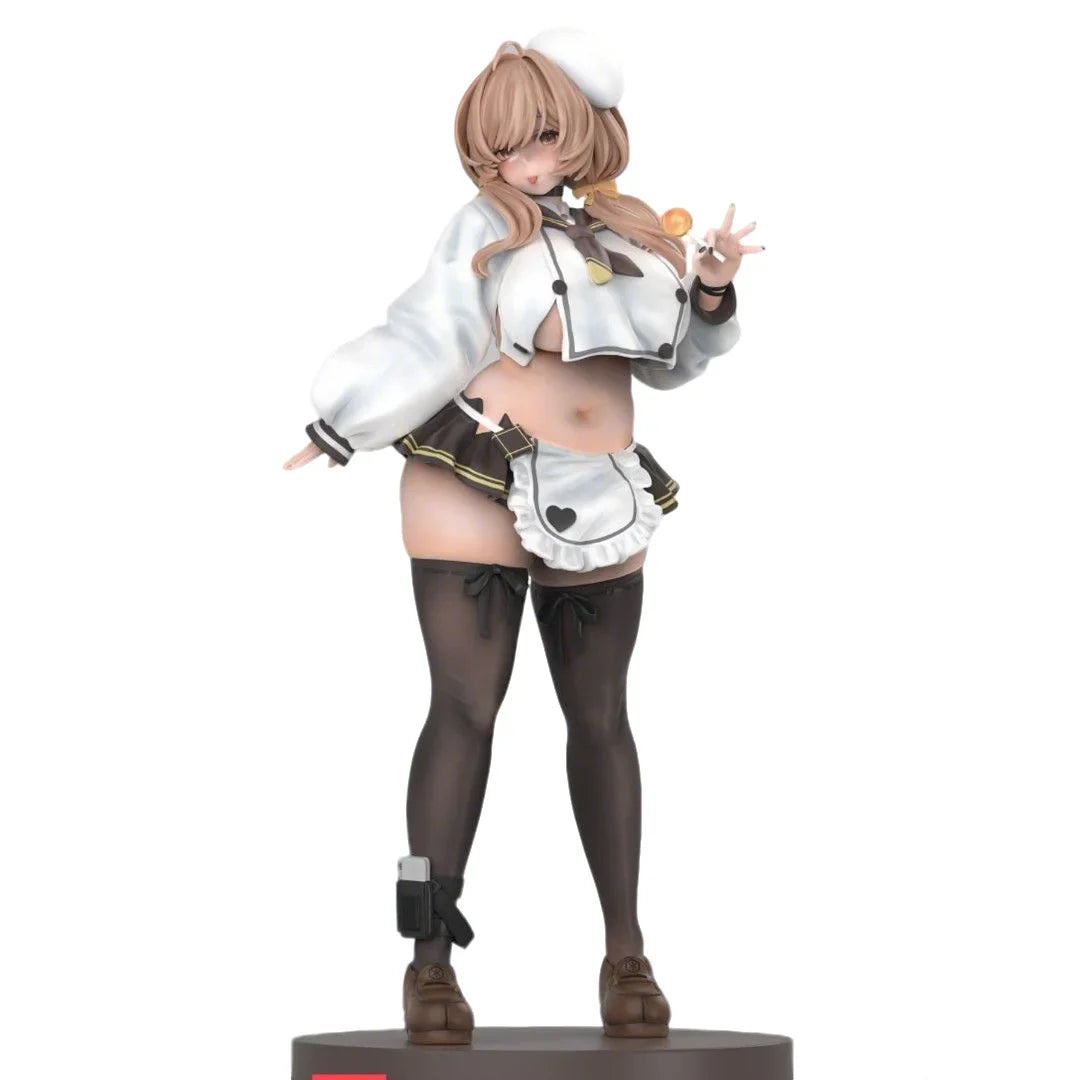 1/9 Siegesgöttin Dienstmädchenkleid Schönheitsmädchen 3D Harz Weißmodell Leere Figur DIY Ausmalen Unbemalte Unmontierte Modelle