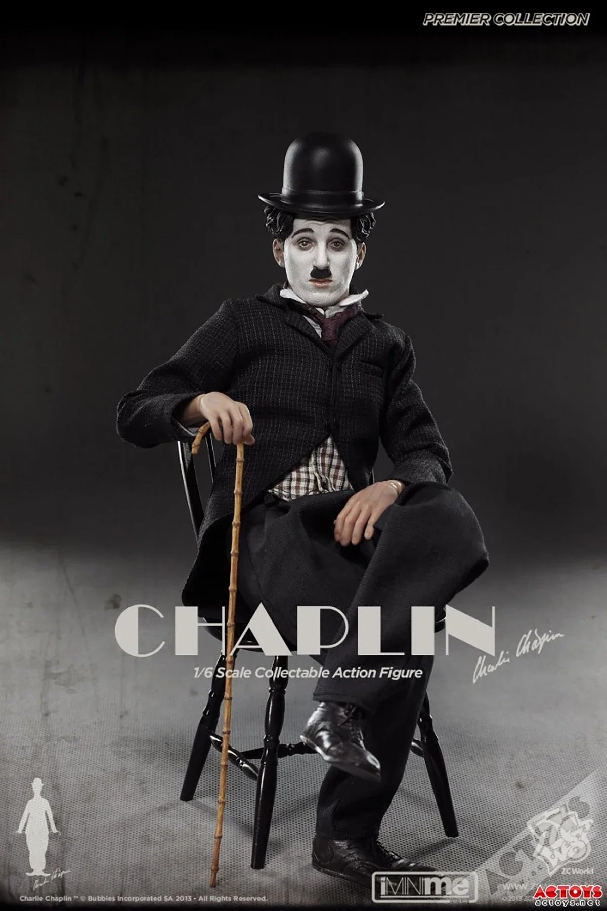 Original  ZCWO 1/6Charlie Chaplin Comedy Master Classic Character collection level Action doll Figure Model Toys 12 inches