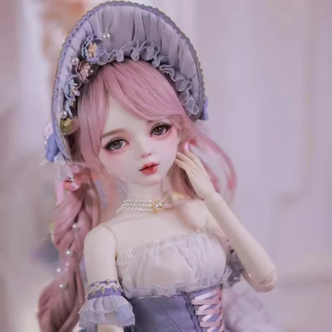 Articulated BJD Doll Set / Fair Skin TPE Body + Metal Frame / Collectible DIY Customizable Figure