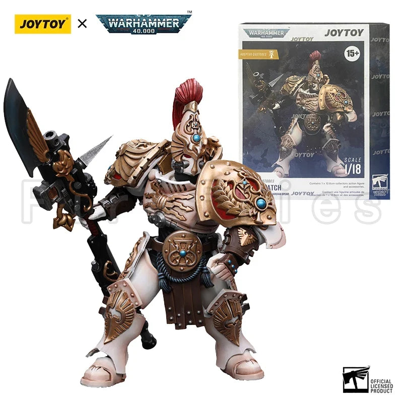 1/18 JOYTOY Action Figure 40K Adeptus Custodes Solar Watch Vexilus Praetor Anime Model Gift