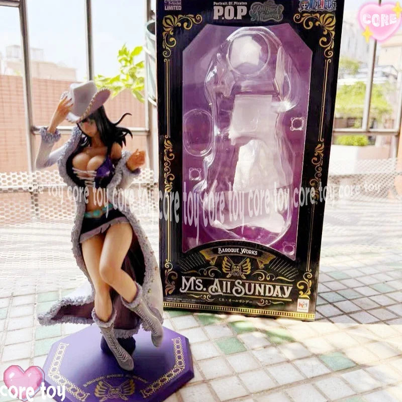 In Stock One Piece Meow Megahouse Mh Pop Memory Playback  Nico Robin  Action Figure Precious Collection Value Christmas Gift Toy