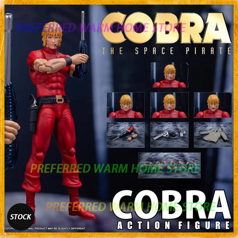 Auf Lager Originate Storm Toys Cobra Bewegliches Modell 1/12 PVC Anime Figuren Modell Spielzeug Sammlerstück THE SPACE PIRATE