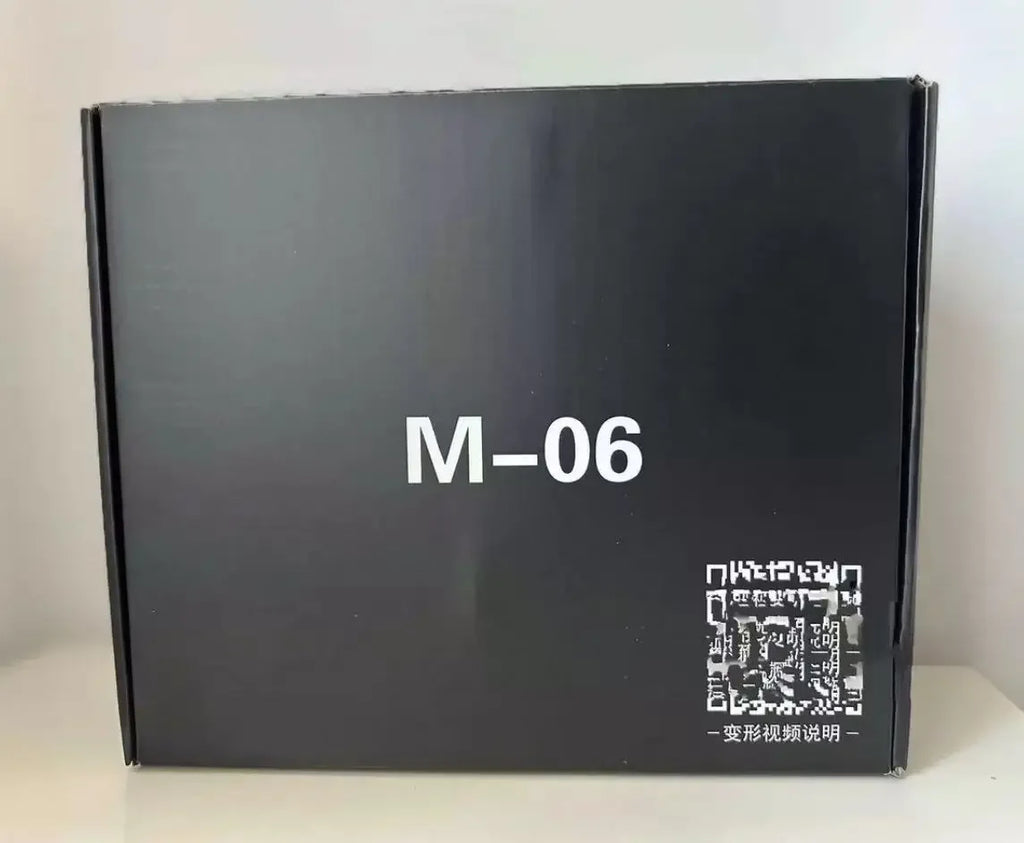 Version 2.0 WJ WEIJIANG Transformation Black Apple M06 MPM06 M-06 Ironhide Enlarged Version Metal Action Figure In Stock