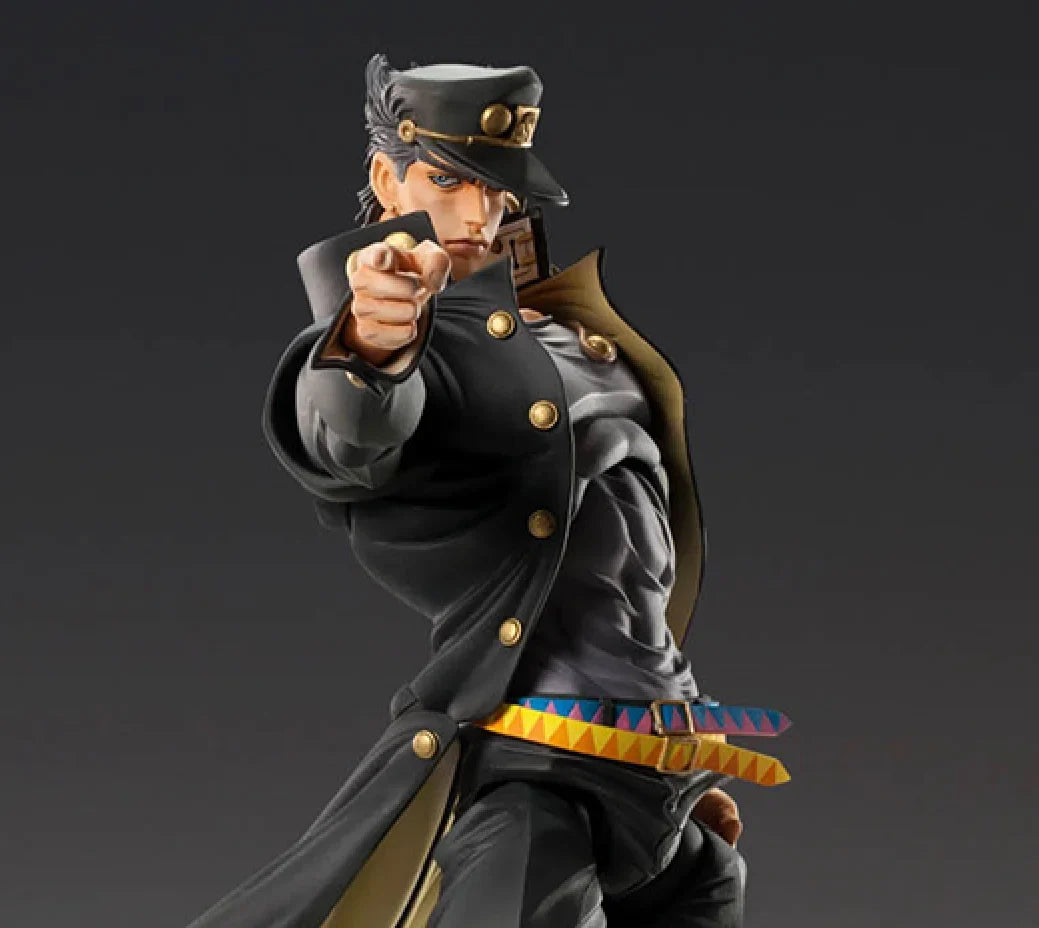 Anime JOJO Figure 25CM Invincible Kujo Jotaro Figure Worth Collecting Model PVC Action Figure Toy Desktop Ornaments Gifts Toys