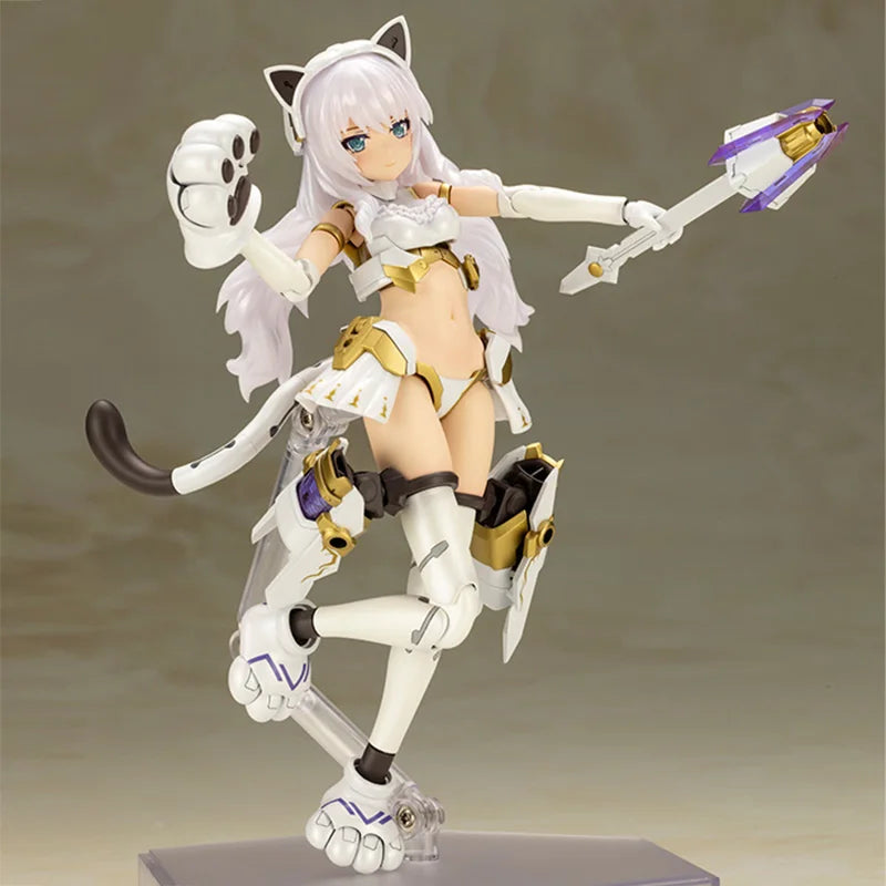 Kotobukiya original FRAME ARMS GIRL DURGA I CAT ARMOR Ver. Anime action figure assembly model ornaments collection toy gifts