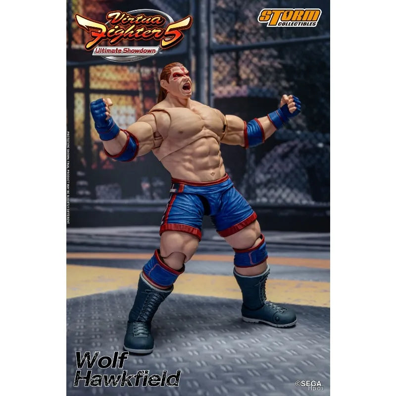 Brand New Genuine Storm Toys Original VR Quick Strike 5 Wolf Hockfield Games Mobile Doll Model Toy Handmade Gift Collection