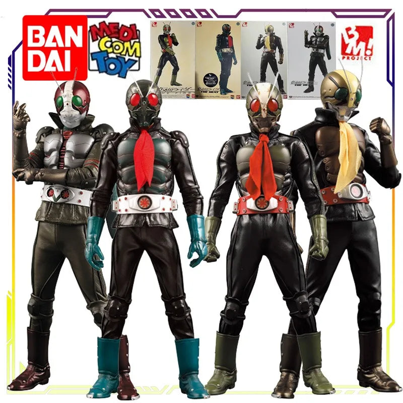 BANDAI+MEDICOM TOY Original Project BM! Leather Puppet RAH Series Toys Kamen Rider THE NEXT No.2 Anime Action Figure Model Toys