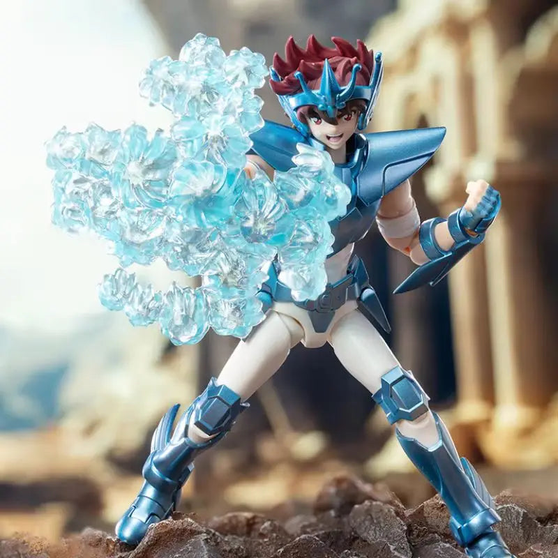 Blk Blokees Saint Seiya Figure Set - Taurus Pegasus Sagittarius - Assembled Collectible Anime Peripheral Model Toys Gift