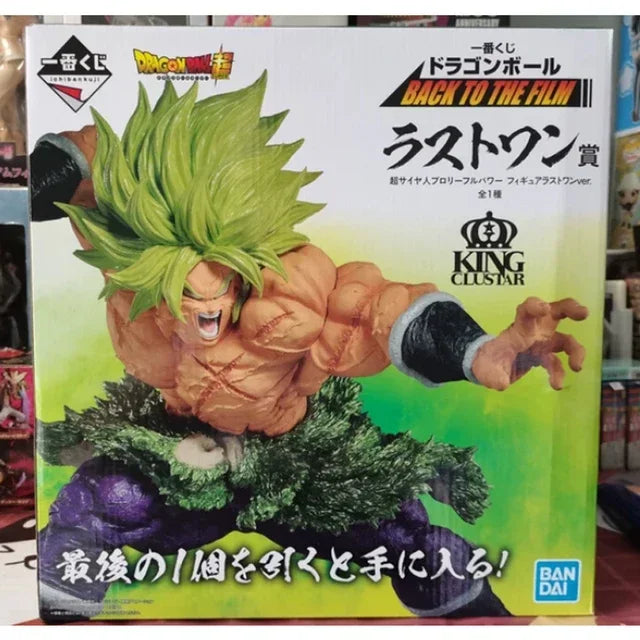 Bandai Action Figures Ichibansho Kuji Super Saiyan Broly Dragon Ball Z Anime Figure PVC Gifts Collectible Model Toys