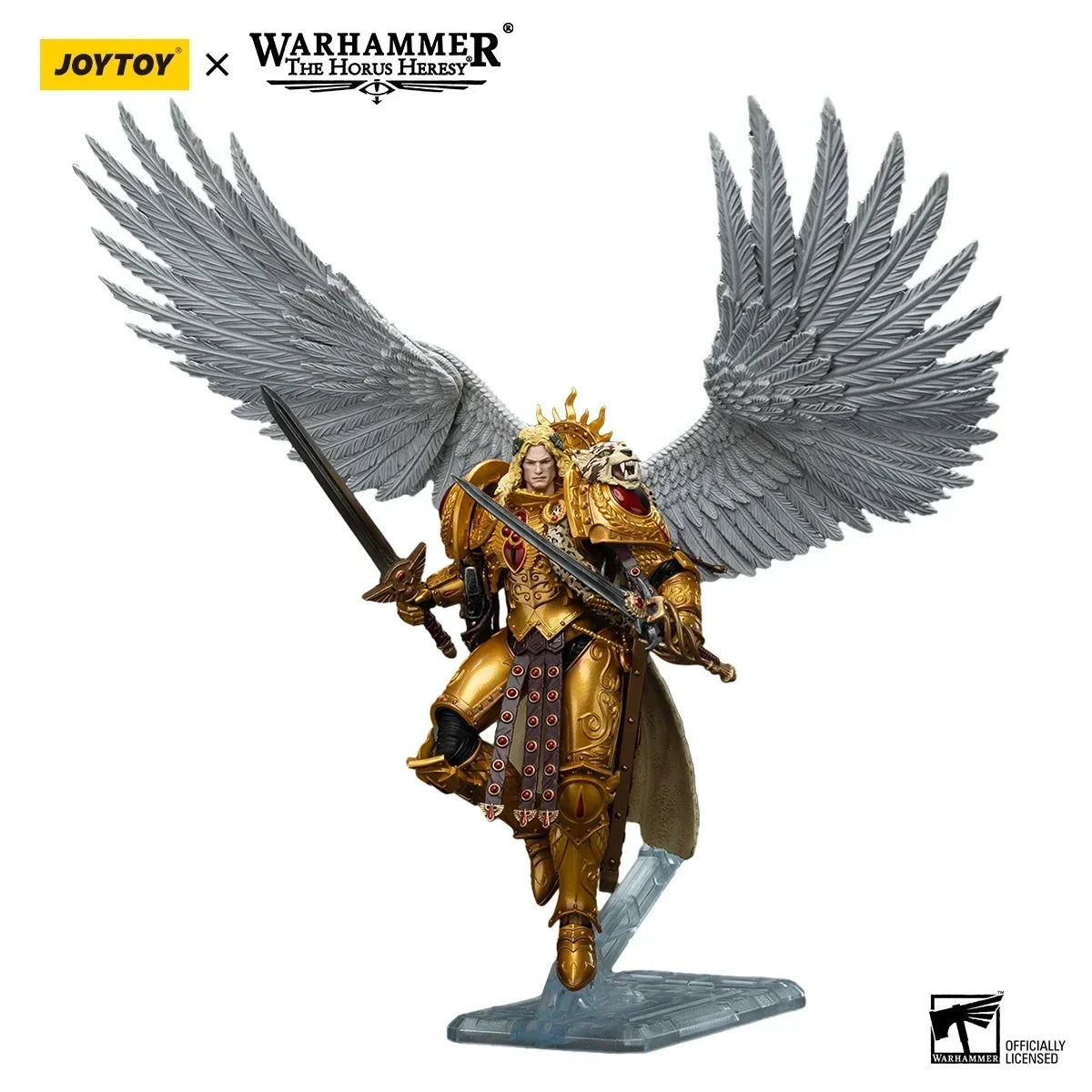 In Stock JOYTOY Warhammer 40k 1/18 Action Figures Anime 18.8cm Blood Angels Sanguinius Primarch of the IXth Legion Toy figures