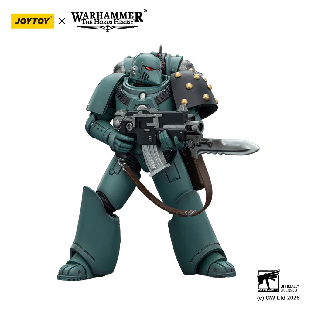 【Pre-sale】JOYTOY Warhammer 40K Sons of Horus MKVI Tactical Legionary 1/18 Action Figure Toys Collection