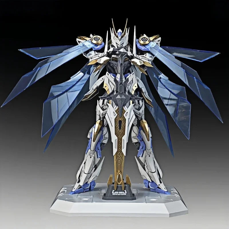 SNAA Knights of The Round Table Percival Tristan Achilles Lancelot Model Kit Collectible Action Figure with Dual Armor Modes
