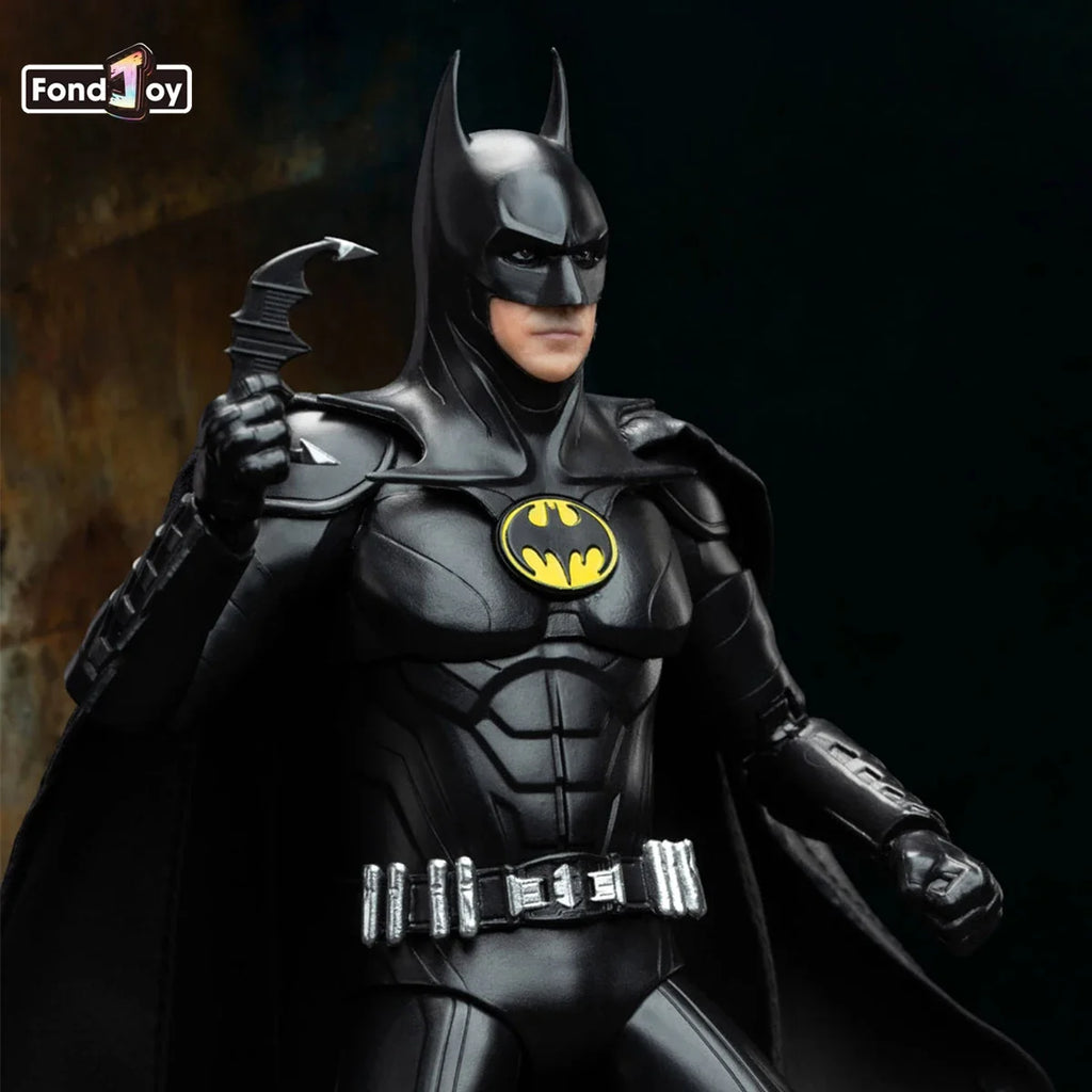 FondJoy Keaton Batman Action Figure 1/9 DC Justice League Anime Figurine Detective Comics PVC Joint Movable Model Toy Gifts