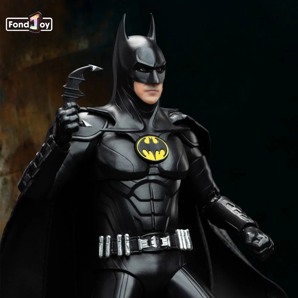 FondJoy Keaton Batman Action Figure 1/9 DC Justice League Anime Figurine Detective Comics PVC Joint Movable Model Toy Gifts