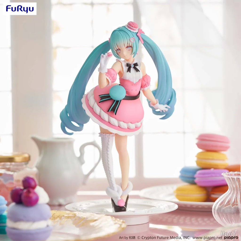 【In Stock】Original FuRyu SweetSweets Series Exc∞d Creative Figure Piapro Hatsune Miku - French Sandwich Cake - Anime