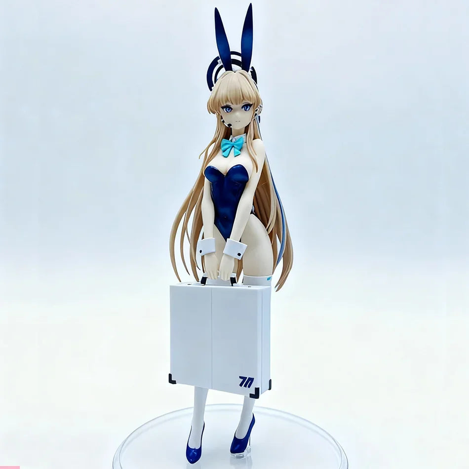 Blue Archive Asuma Toki Standing Position Game Girl Figure Model Statue Boys Collection Desktop Decoration Ornament Toys Gifts