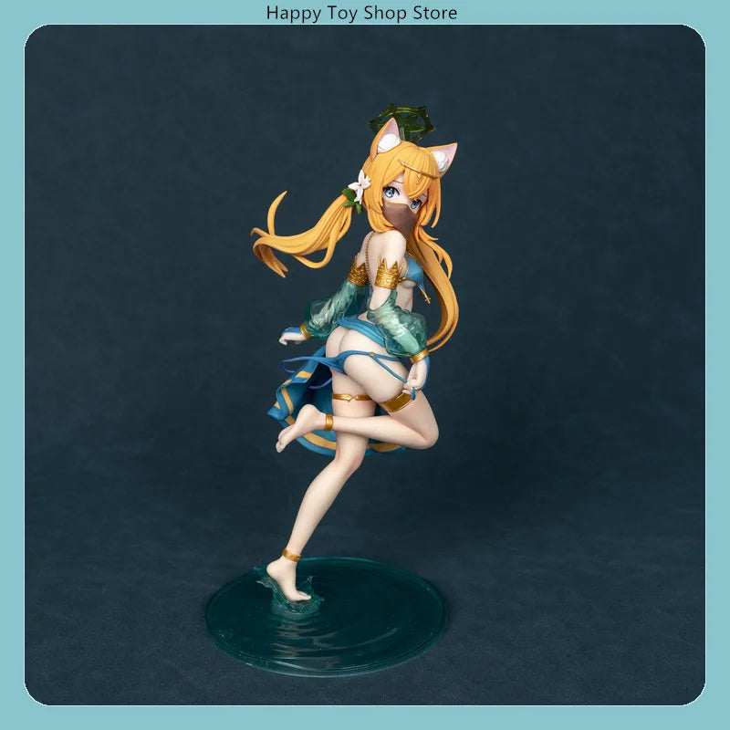 25cm Blue Archive Iochi Mari Dancer Ver Anime Figure Model Statue Desktop Decoration