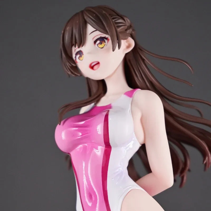 Girlfriend On Loan Sexy Anime Figure Ichinose Chizuru Swimwear Kawaii Action Figure Pvc Model Doll Collection Toys Doll Gifts