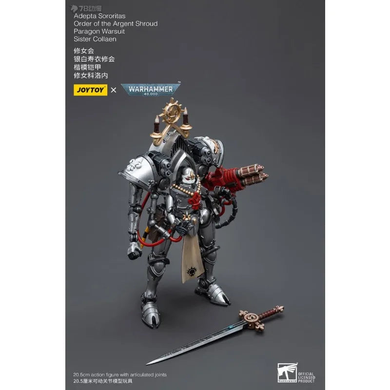 JOYTOY Genuine JOYTOY X Warhammer 40K Series The Holy Mother of The Sisters of Soul Mowenwar Finished Model Toys Collectibles