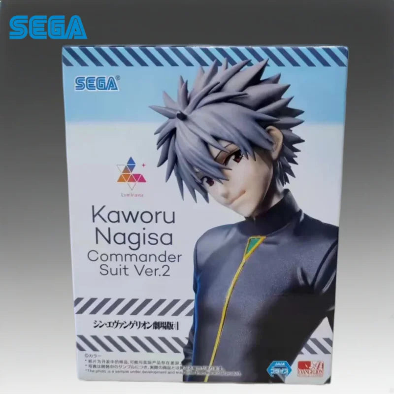 In Stock Sega Original New Century Evangelion Nagisa Kaworu Luminasta Action Figure Model Doll Brand New Boxed Collectible