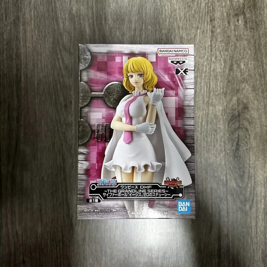 Original Bandai One Piece Dxf Figure The Grandline Lady Stussy Collection Ornaments Figure Toys Birthday Gift 16cm