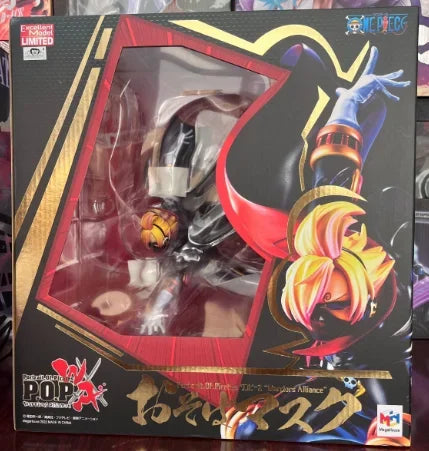 In Stock Original MegaHouse POP "Warriors Alliance" Yamachi Buckwheat Mask Anime Doll Figure Model Toys Gifts