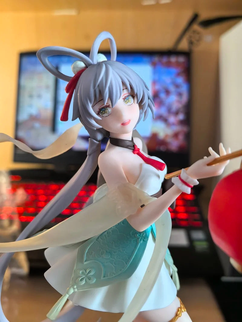 Genuine Original Luo Tianyi Nishang Step Moon Virtual Idol Pvc 1/7 Anime Figure Collectible 24cm Model Cartoon Statuette Gifts