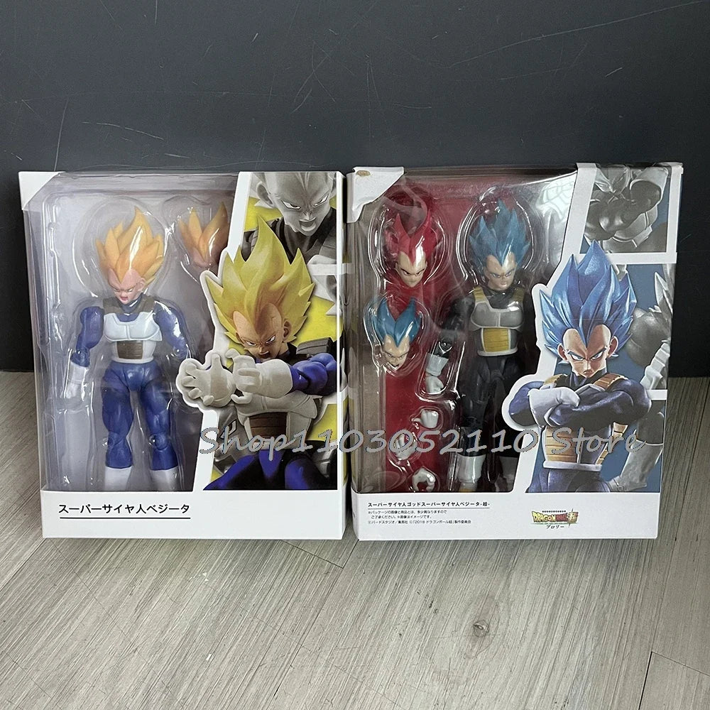 Anime Dragon Ball Z Super Saiyan Vegeta Majin Vegeta Action Figure Shf Superhero S.H.Figuarts Figure Toy Model Birthday Gift