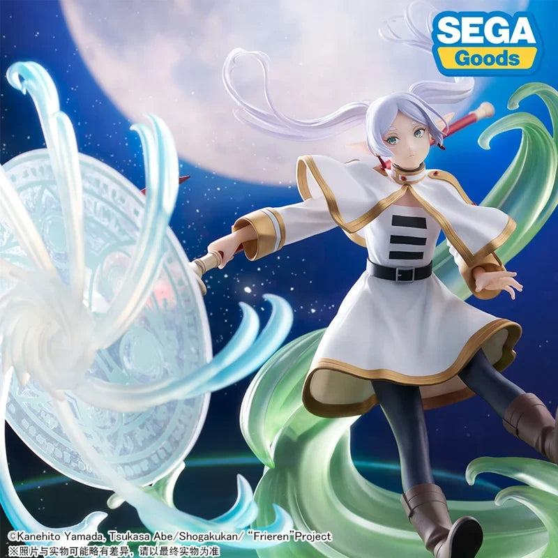 New 25cm Original Sega Figurizmα Frieren: Frieren At The End Of The Journey Of The Bud Magic Queen Ver.   Action Figurines Gift