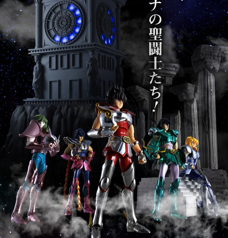 Original BANDAI Saint Cloth Myth EX Fire Clock of The Sanctuary Tamashii Nations in Stock Anime Action Collection Figures Model