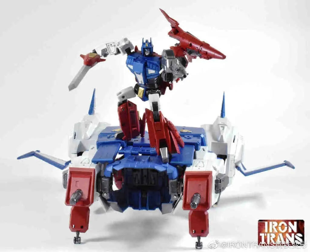 NEW Transformation Irontrans IR-V01 IRV01 Star Blade Star Saber Prime Leader Spaceship MP Ratio Action Figure Toy