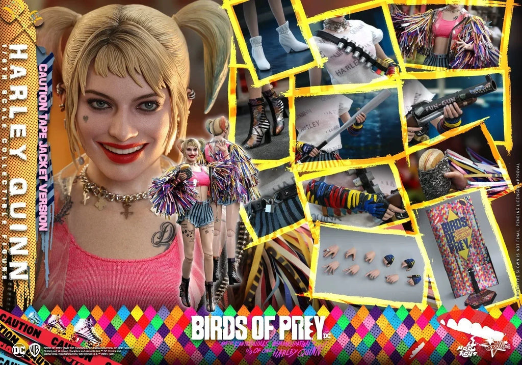 Original Hot Toys 1/6 Harley Quinn Actionfigur Birds Of Prey Ht Mms565 Anime Figur The Clown'S Girl Modell Spielzeugsammlung Geschenk